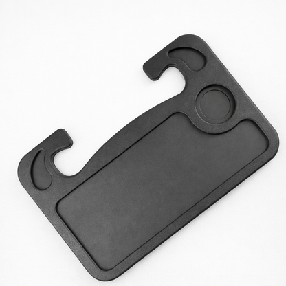 Steering Wheel Laptop & Food Tray – Portable Car Desk with Cup Holder